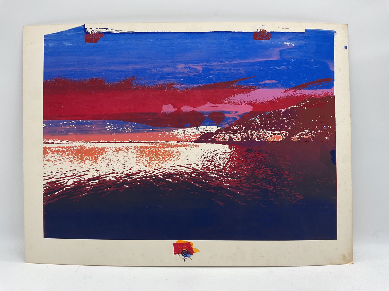 Abstract Coastal Artwork (1 of 3)