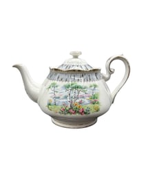 Royal Albert Silver Birch Bone China Teapot England