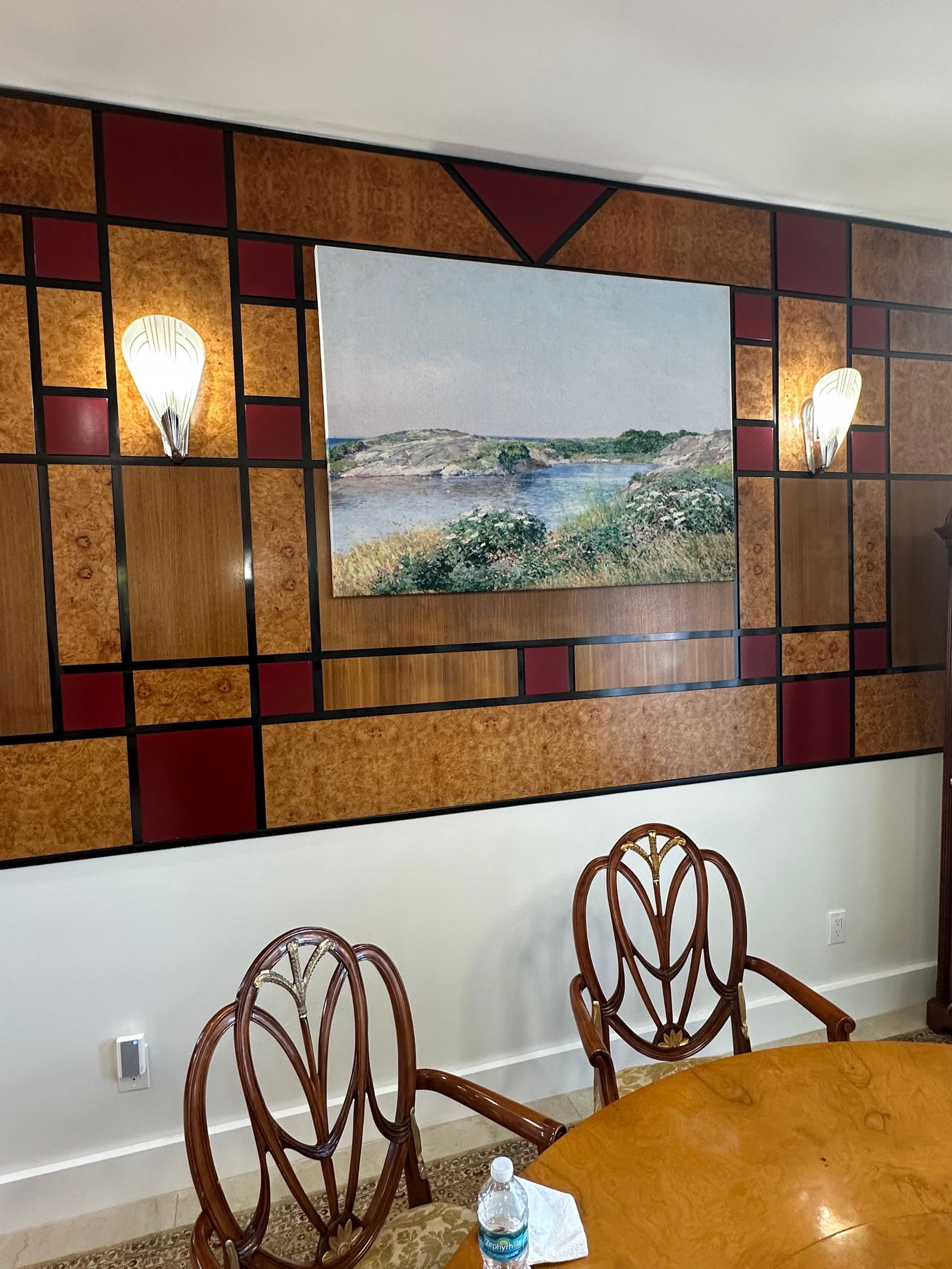 Art Deco Chrome & Opal Glass "Clam Shell" Wall Sconces (Set of 2): Auction Description This is a phenomenal opportunity to acquire a rare, matching pair of original Art Deco wall sconces. Dating from the heigh