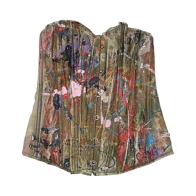 Painted Corset, Size Small