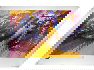 Tatsu Nakatsu 'Black2' 1998 Racing Poster