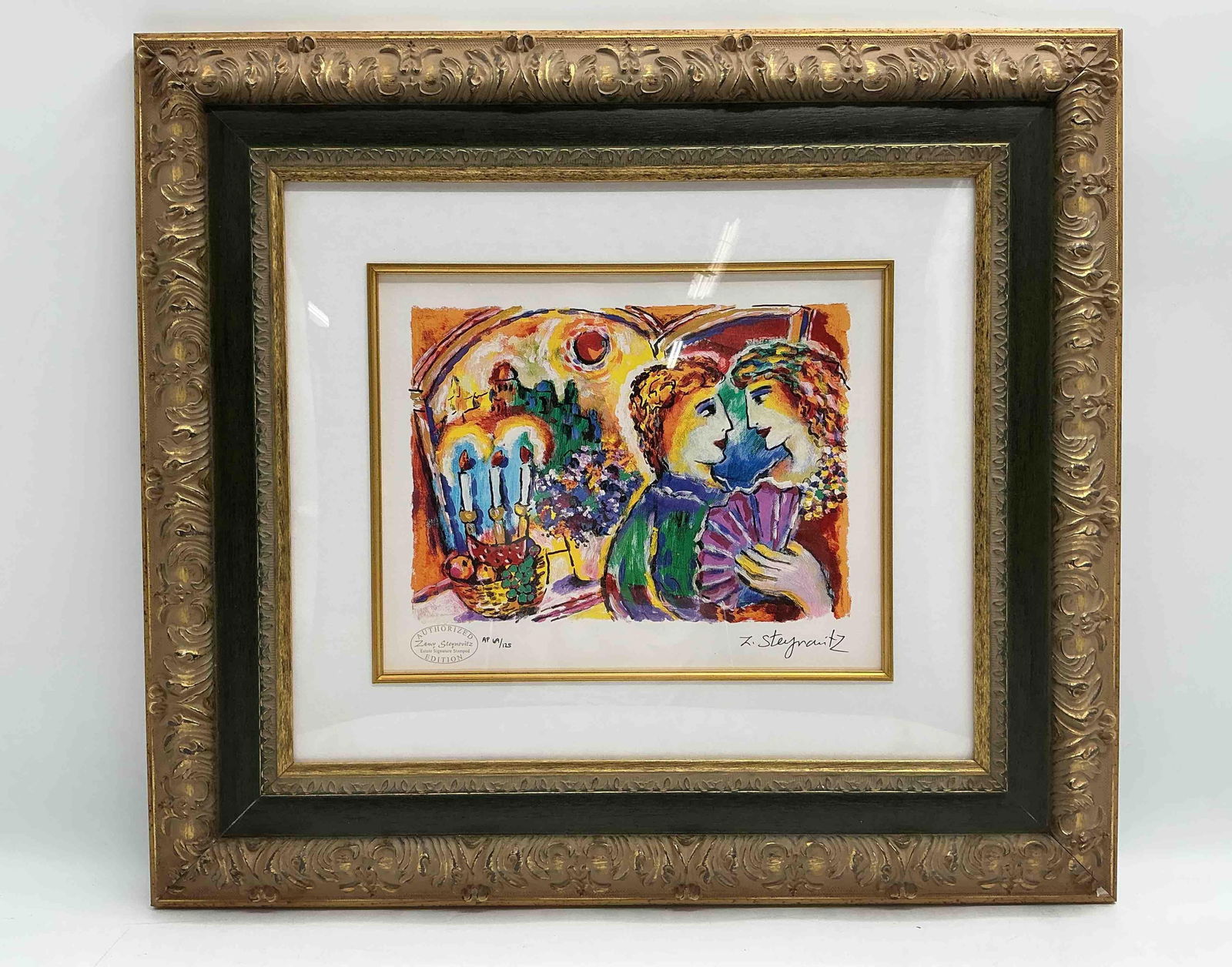 "Romance at Sunset" by Zamy Steynovitz (Israel, 1951-2000) Seriolithograph with Appraisal (1 of 5)