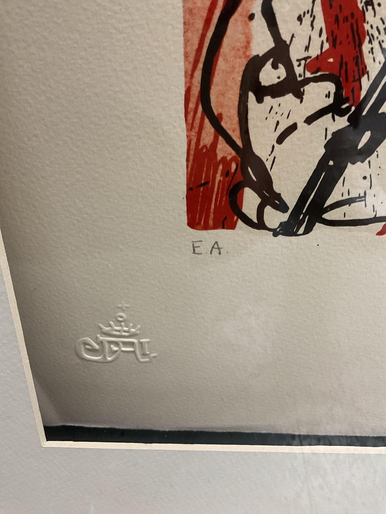 "Le Reve Onirique" by Salvador Dali (Spain, 1904-1989) Engraving - 3