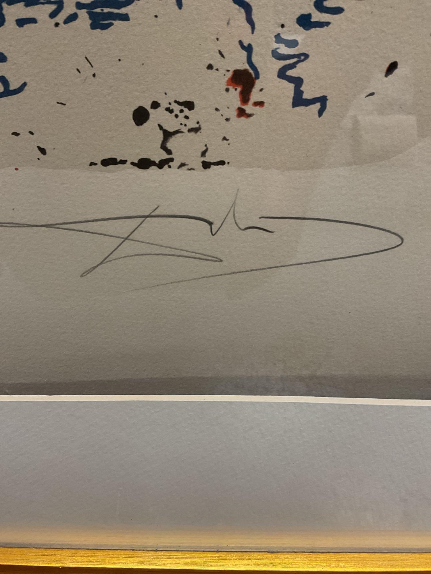 "Le Reve Onirique" by Salvador Dali (Spain, 1904-1989) Engraving - 4