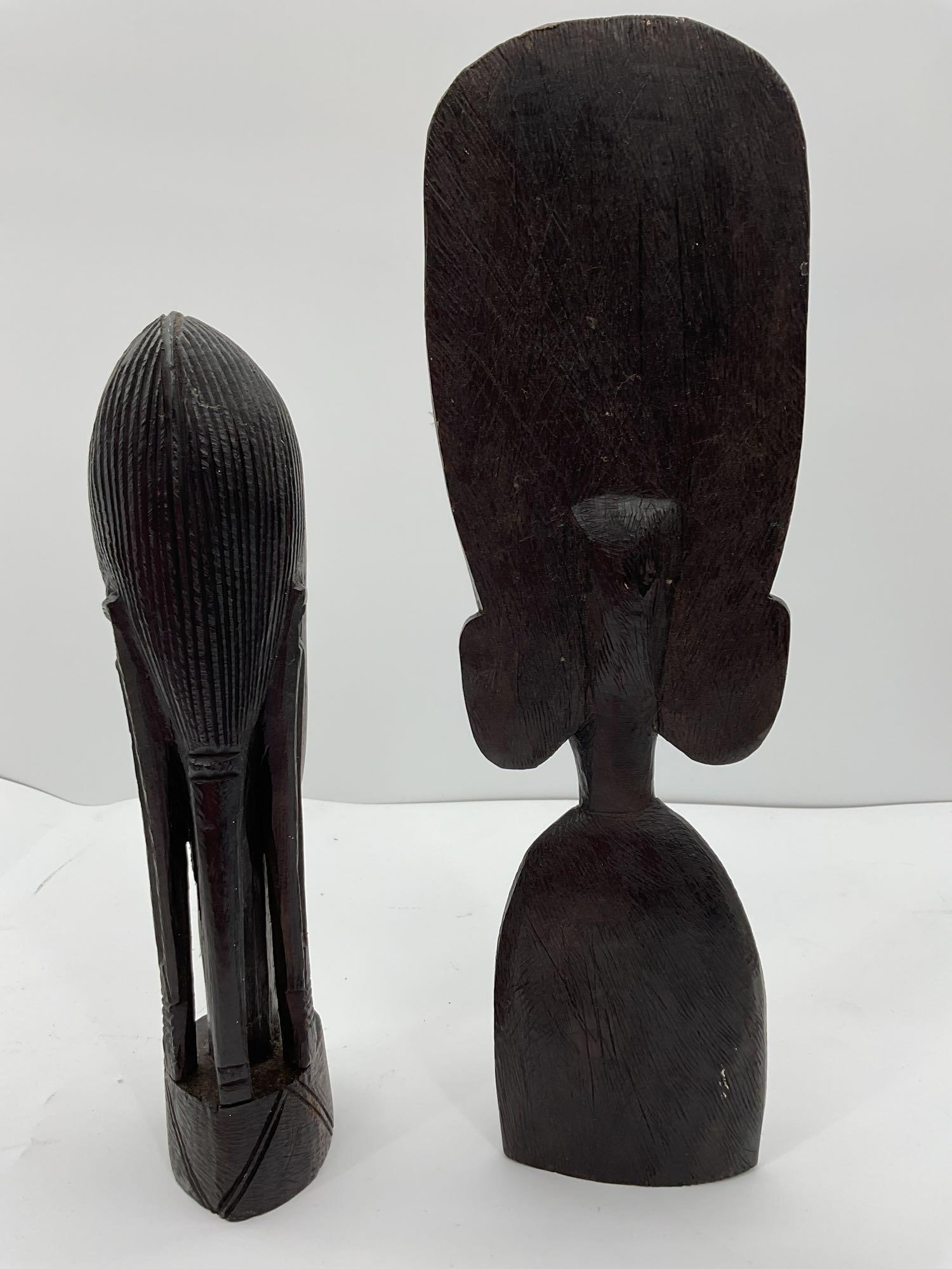 Hand-Carved African Tribal Busts - Box 4 - 2