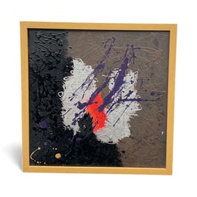 Miguel Angel-Jimenez – Dark Abstract with Purple Accents