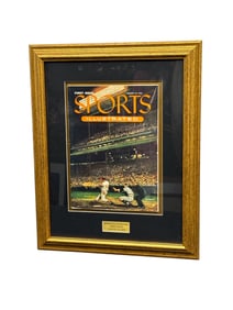 Sports Illustrated First Issue August 16 1954 Framed Cover Display