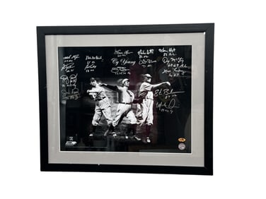 Cy Young Award Winners Signed Photograph with Authentication