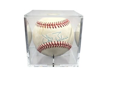 Vida Blue Signed Official Major League Baseball with JSA Authentication