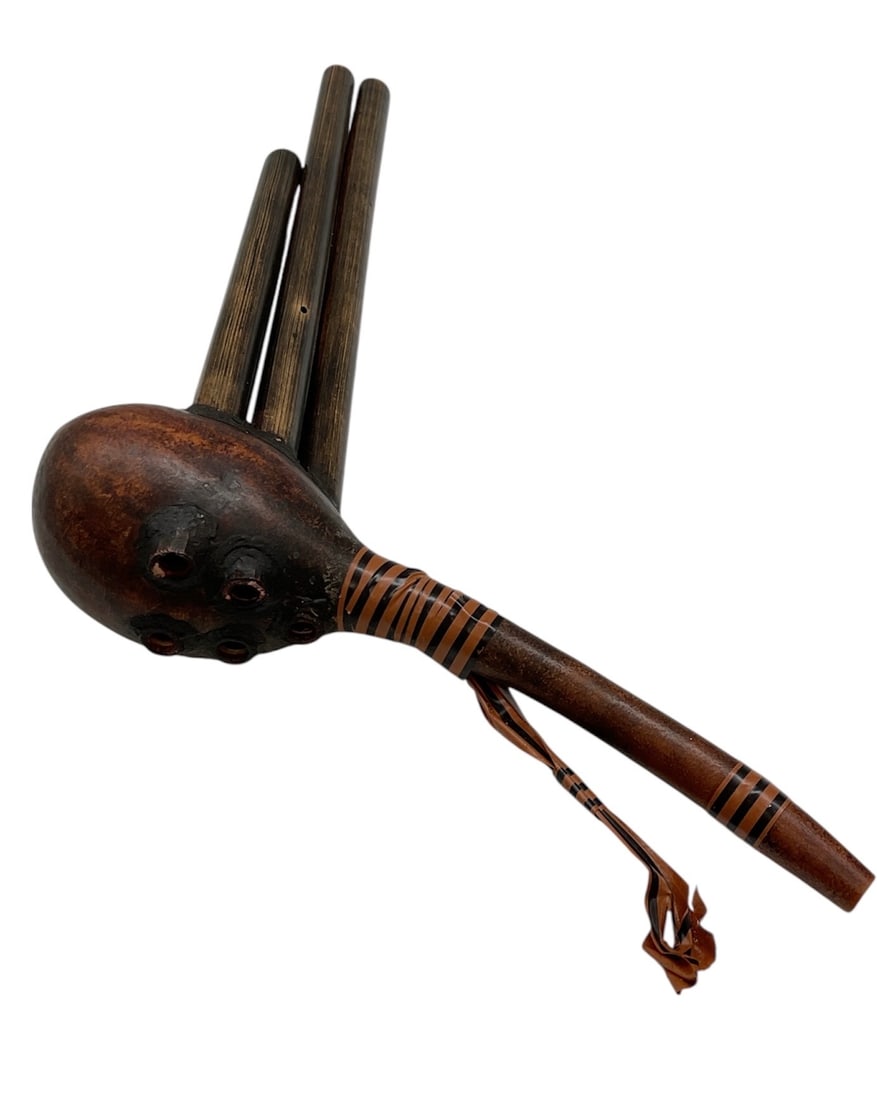 RARE Vintage Gourd Mouth Organ (1 of 4)