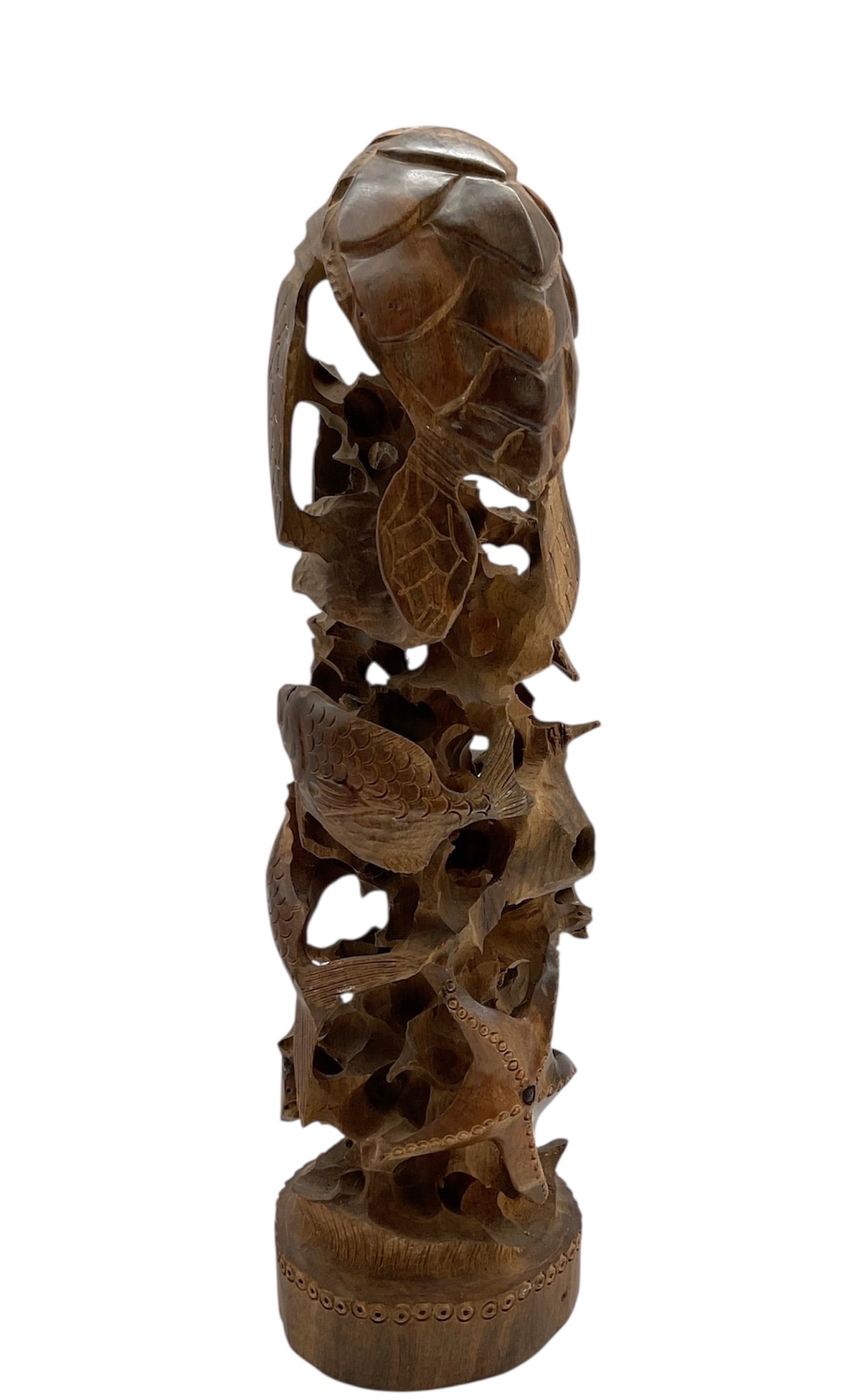 Makonde "Tree of Life": Makonde "Tree of Life" sculpture. This style of African art, known locally as 