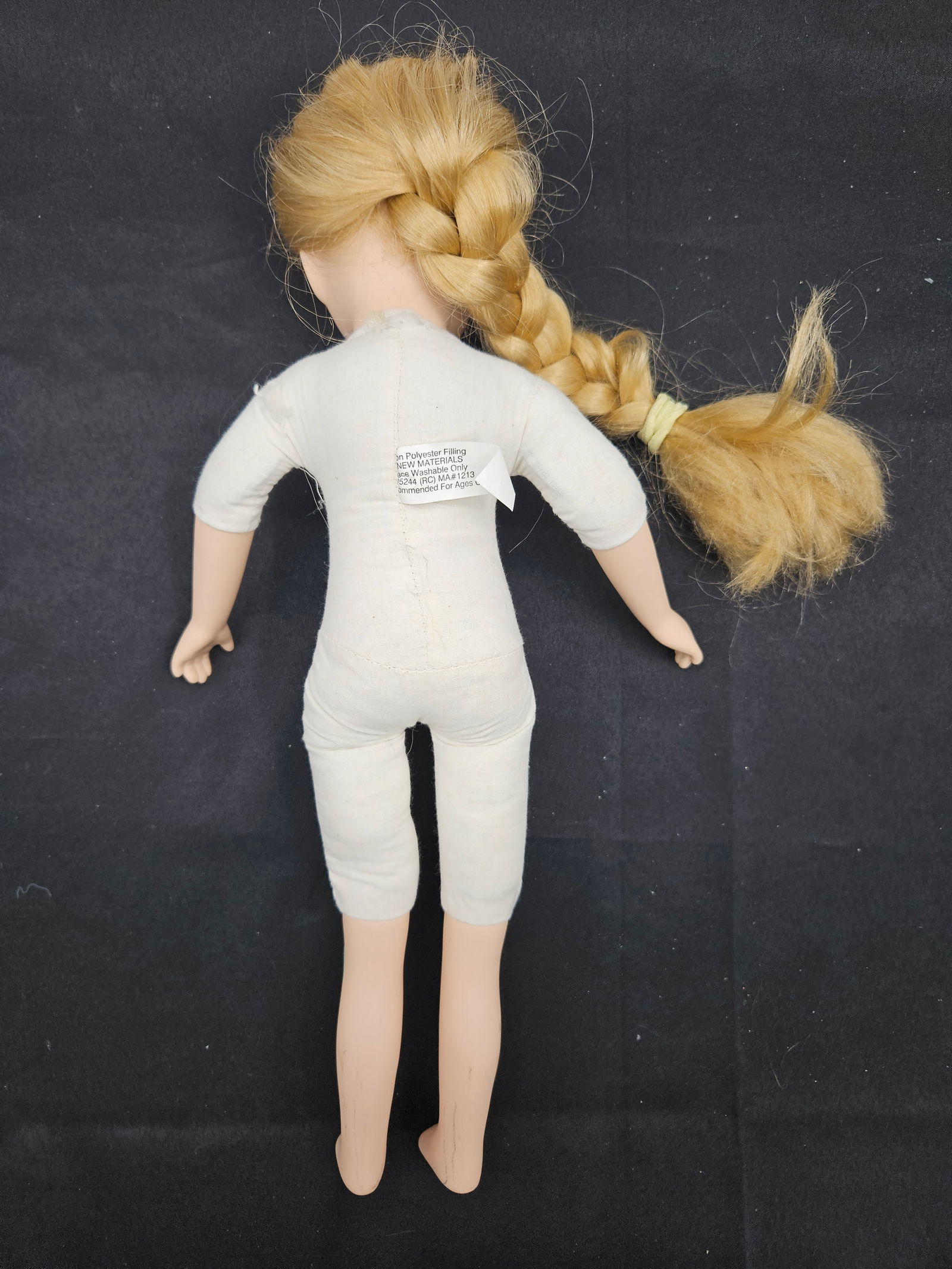 Porcelain Doll with Blonde Hair, 16 inches - 2