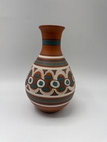 Hand Painted Pottery Vase