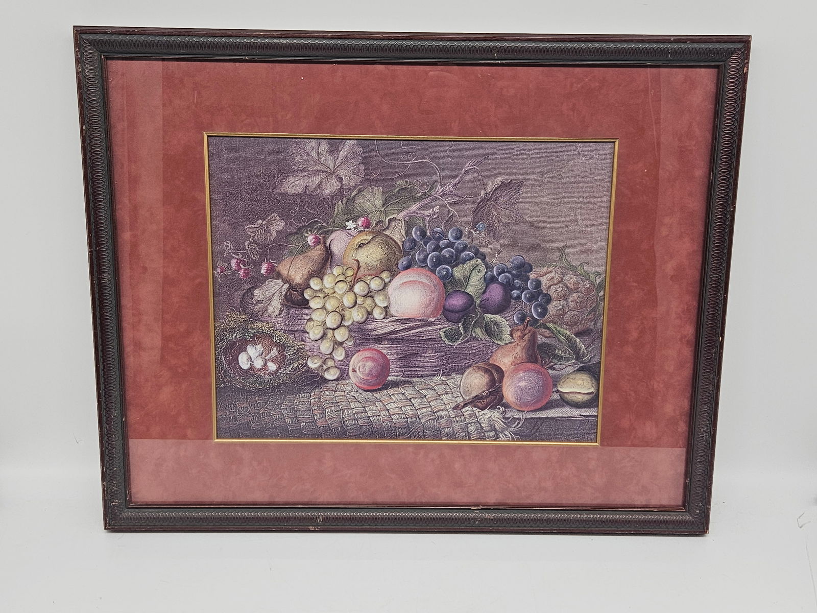 Framed Still Life with Fruit (1 of 3)