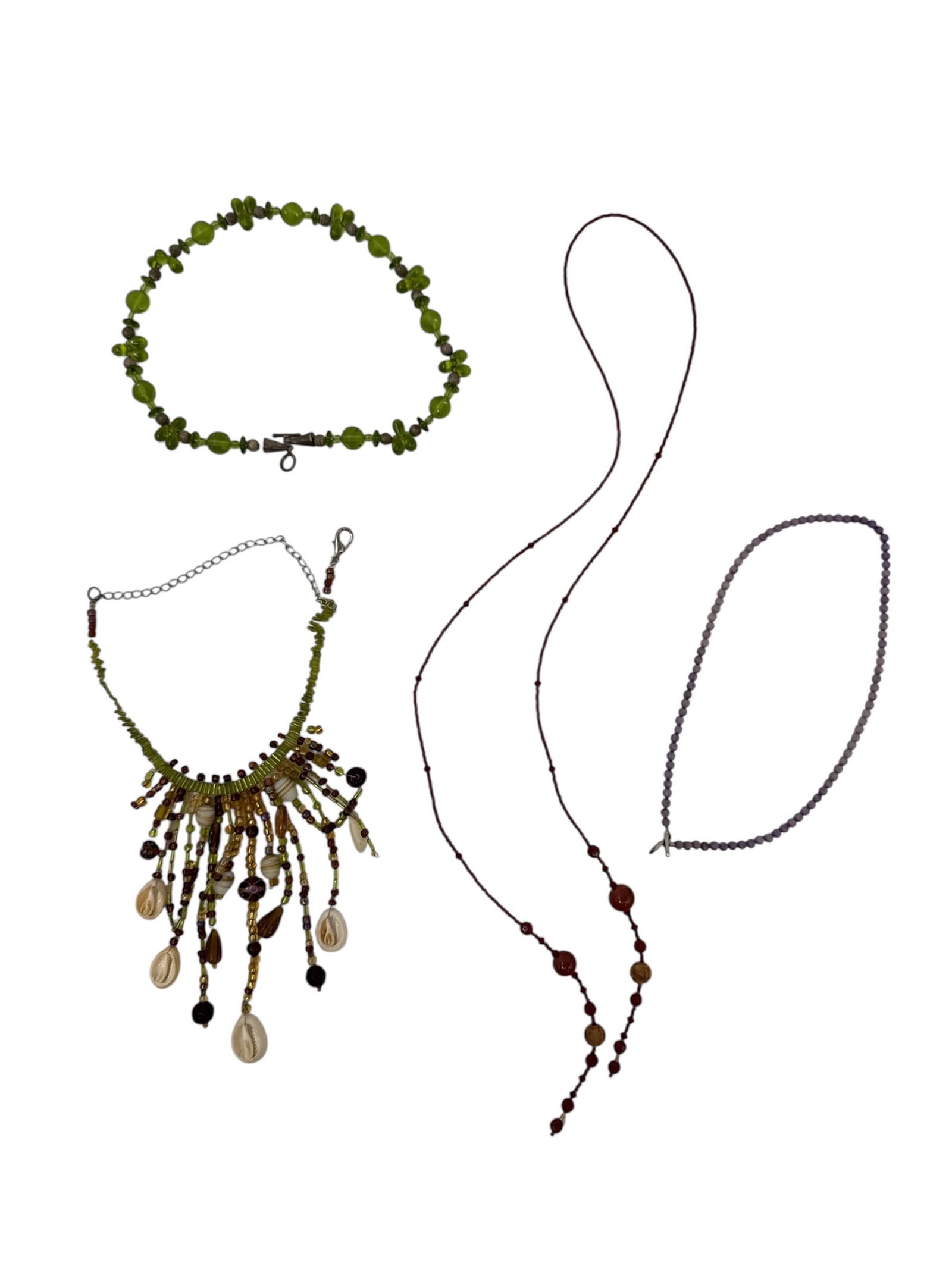 Gloria Landsman Pierce Beaded Jewelry Necklace Group (1 of 3)