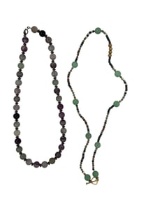 Gloria Landsman Pierce Handcrafted Beaded Necklace Group