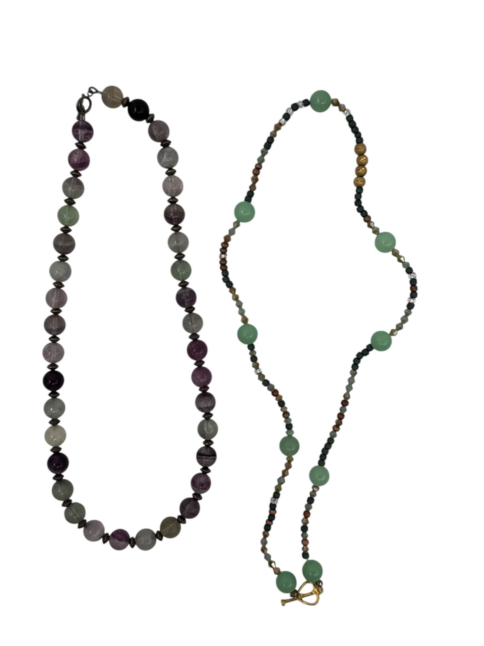 Gloria Landsman Pierce Handcrafted Beaded Necklace Group (1 of 2)