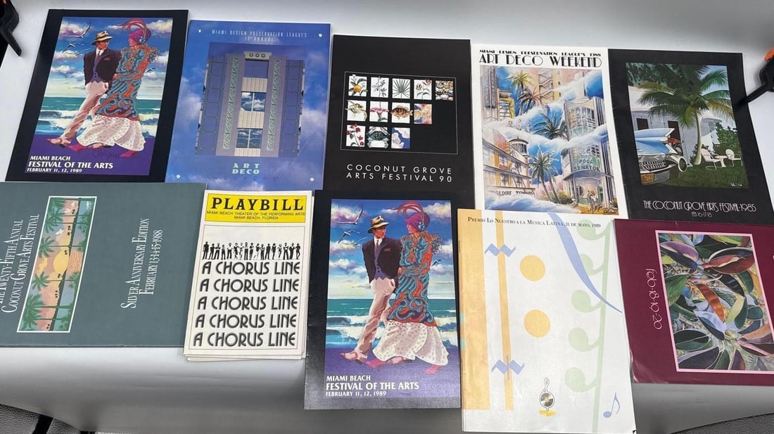 Assorted event and theater program collection (1 of 5)