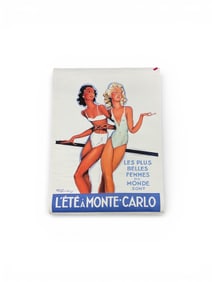Jean-Gabriel Domergue L'Ete a Monte-Carlo Original Lithograph 1937