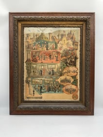 Knights of the Golden Eagle by Lawrence (1890-1920)Sacket& Williams(1887-1945)Chromolithograph