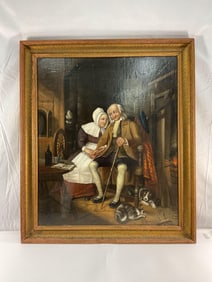 After WILLIAM KIDD (British 1790 – 1863) Oil on Canvas