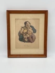 Les Grogneurs by Louis-Leopold Boilly (French, 1761-1845) Engraving