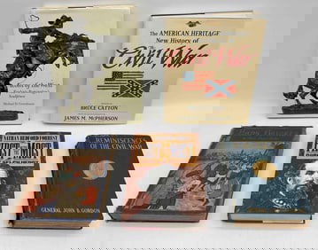 Collection of Historical and Civil War Books