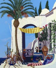 John Kiraly Midday At Madame Ada's: Artist: John Kiraly Title: Midday At Madame Ada's Medium: Serigraph On Paper Date: 1986 Edition: Of 275 Size: 41.75 x 35 inches Additional Details: Midday At Madame Ada's Hand signed and