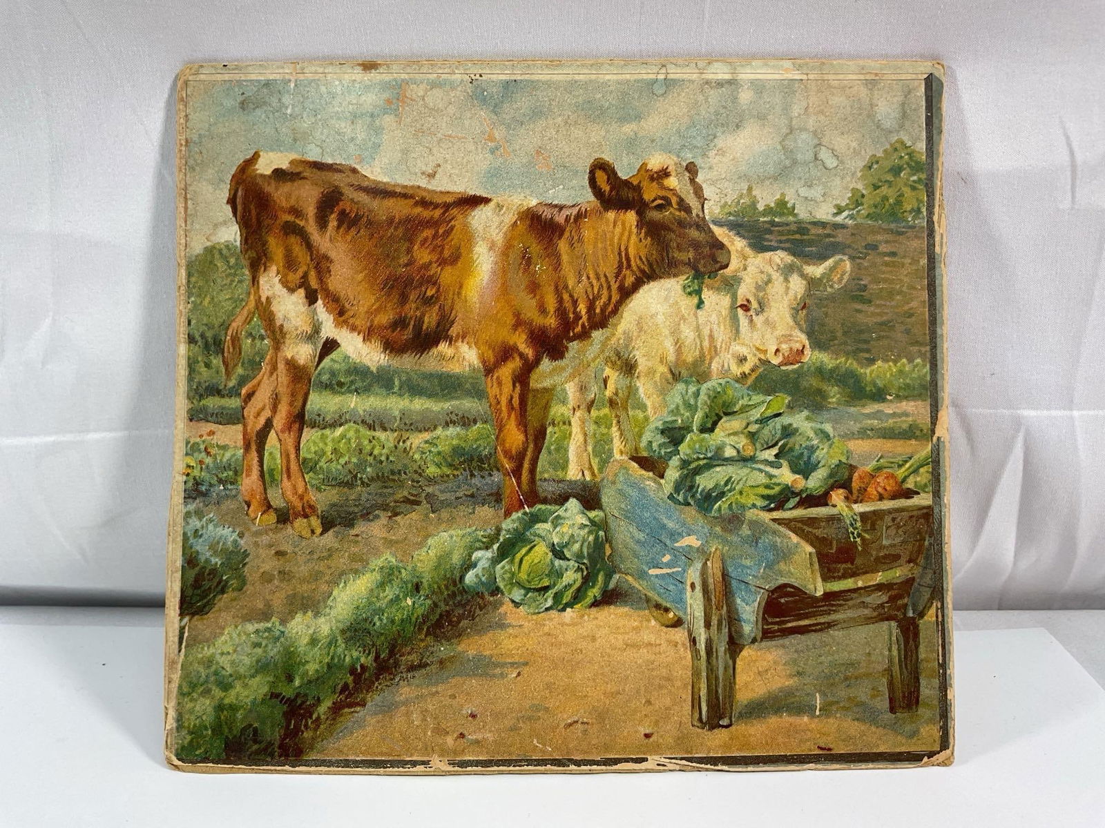Antique Farm-Themed Children's Book - Box 12 (1 of 2)