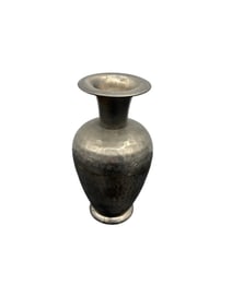 Hammered Metal Vase