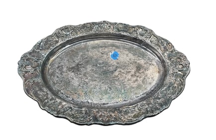 Wallace Grand Victorian Silver Plated Tray
