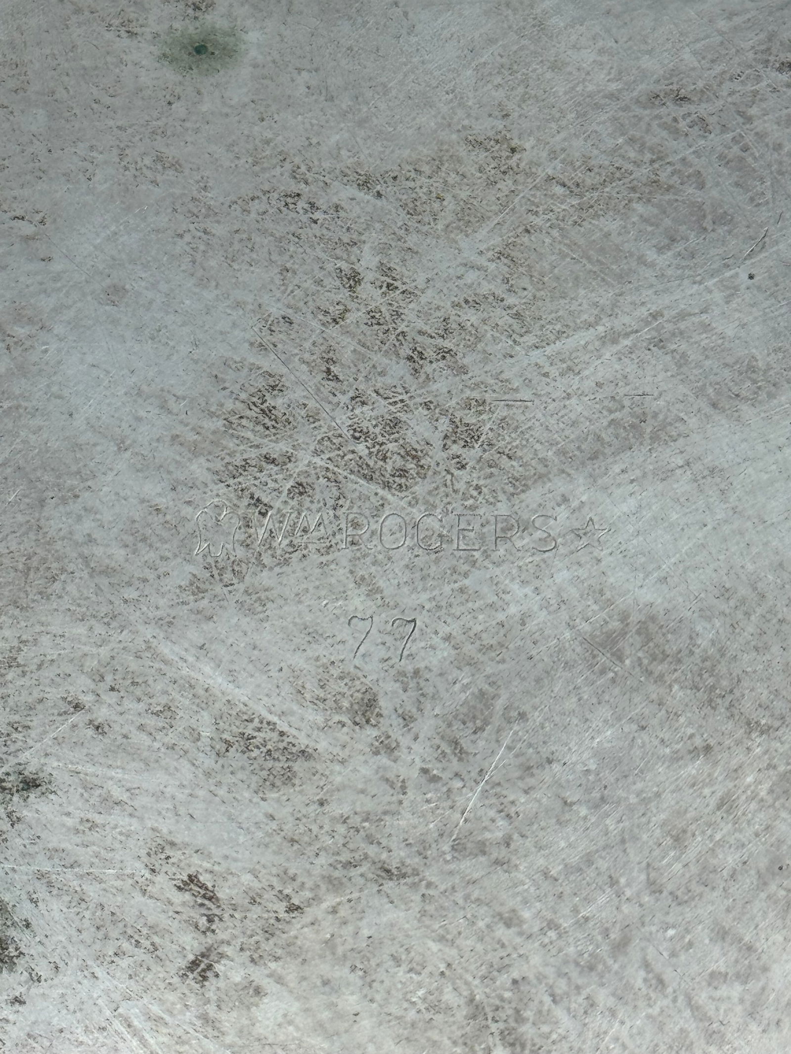 Silver Plate Coaster with Pierced Design - 3