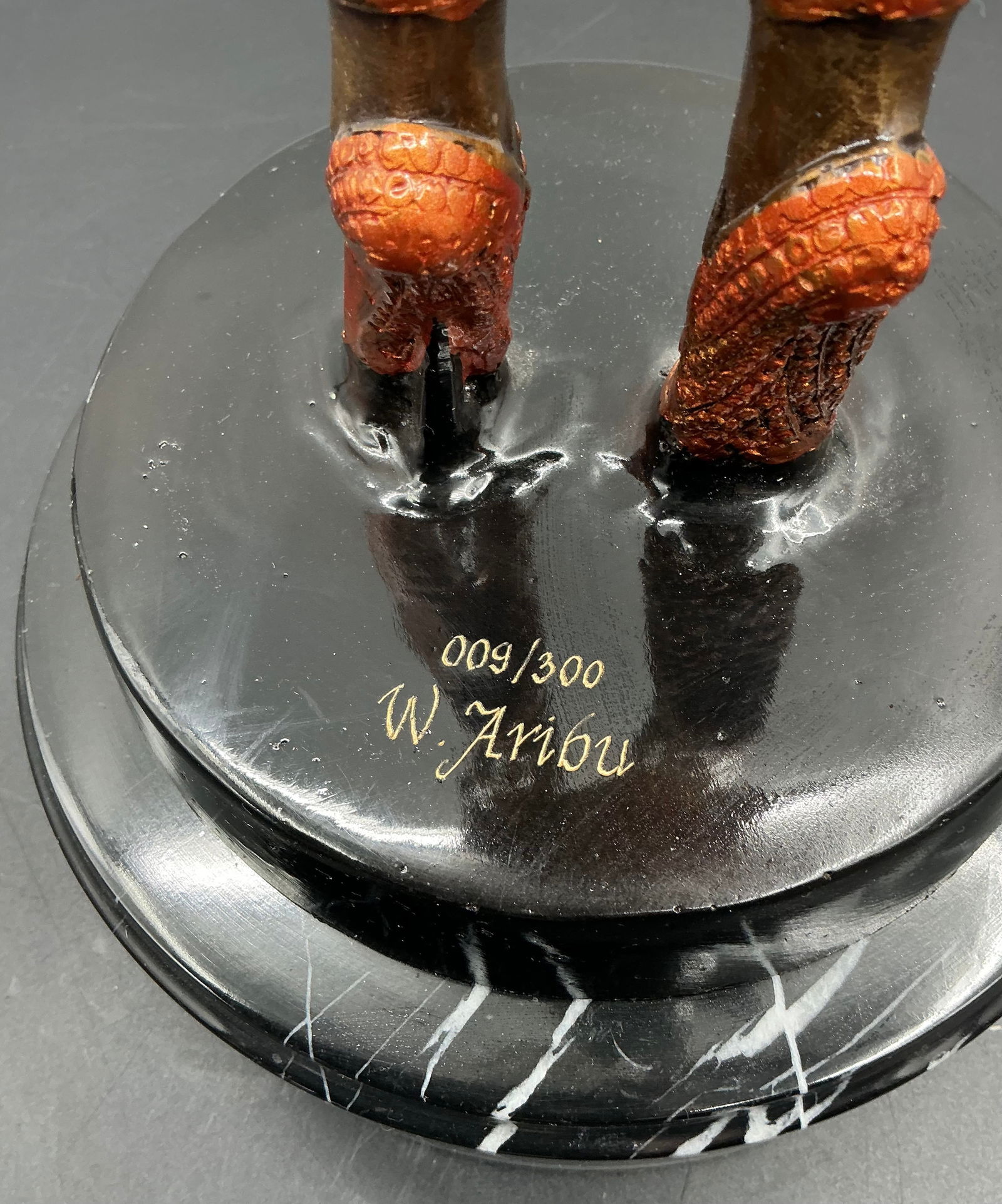 Bronze art deco dancer - 2