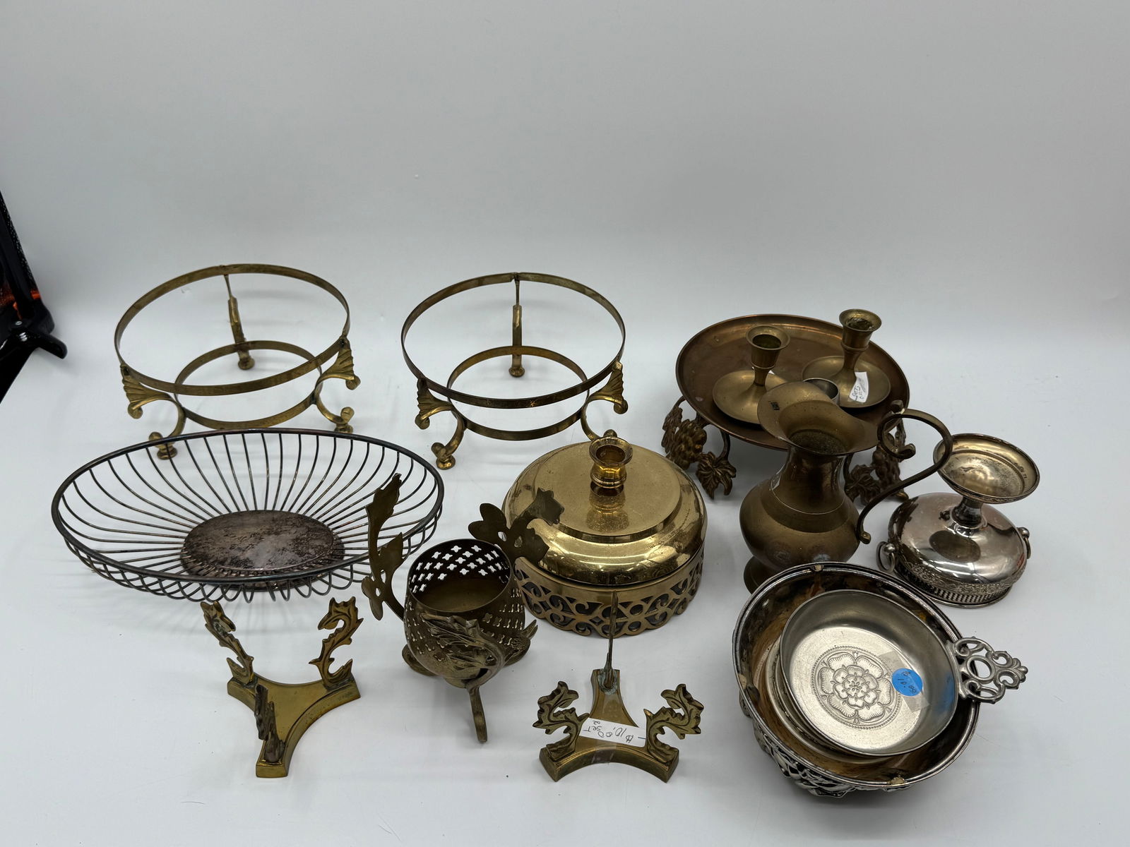 Mixed Metal Decorative Objects - 15 Pieces (1 of 3)