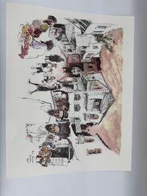 Mea Shearim Jerusalem Print by Papas