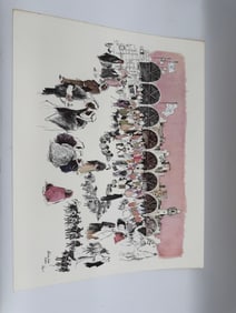 Beersheba Israel  by Papas print