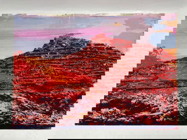 Abstract Landscape Print