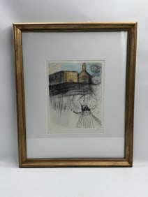 "The Glory that was Spains" by Salvador Dali (Spain, 1904-1989)  Etching