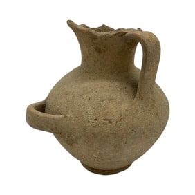 Ancient Cypriot / Levantine Bronze Age Jug with Pinched Rim, ca. 1200–800 B.C.