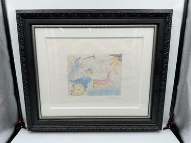 "Eutrepe" after Salvador Dalí (Spain,1904-1989) Etching