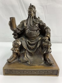 Guan Yu / Guan Gong Chinese Bronze Statue