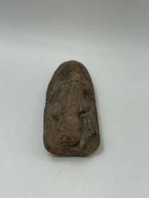 Carved Stone Pre-Colombian Crocodile Figure
