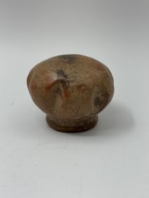 Pre-Columbian ceramic human head fragment