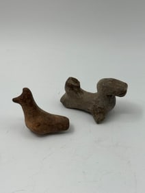 Two Small Carved Animal Figures