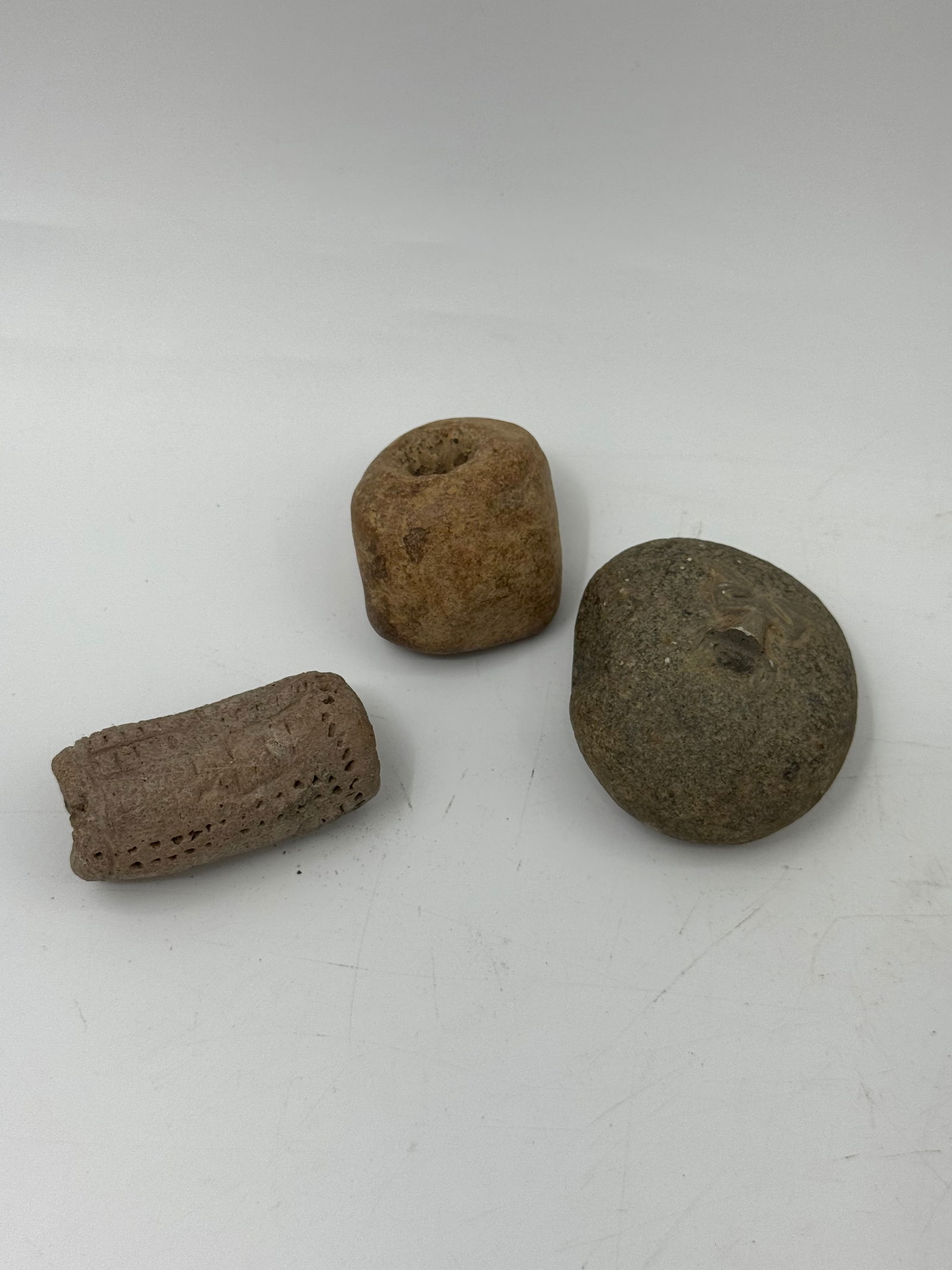 Three Native American Stone Artifacts - 2
