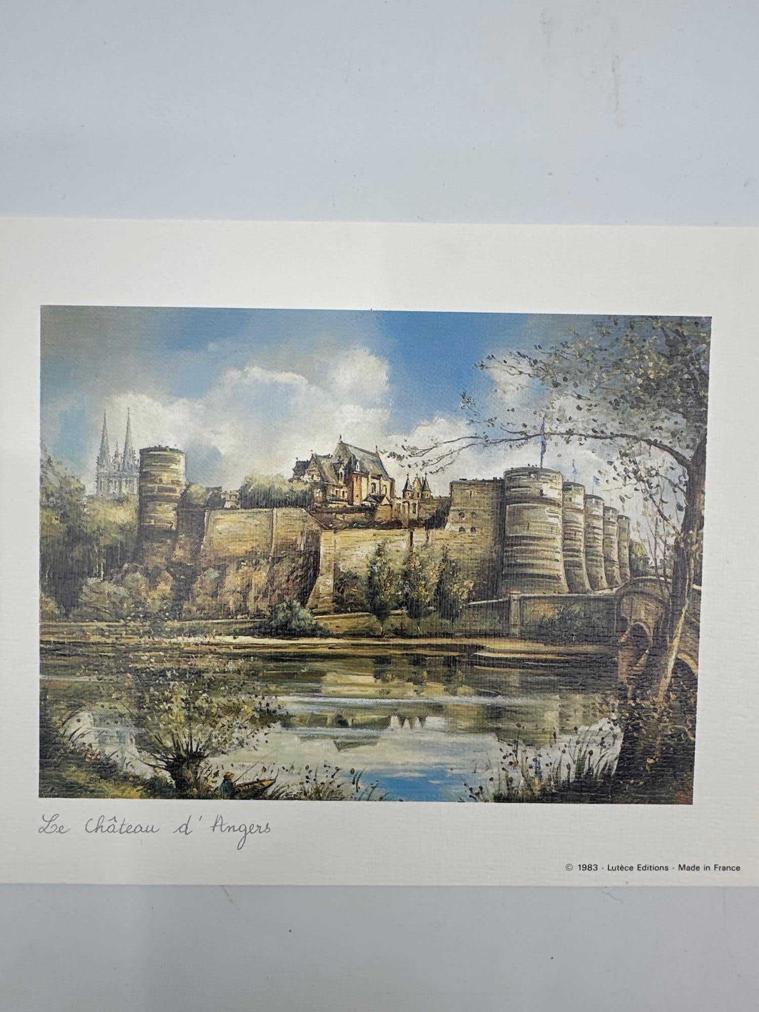 French Landmarks Postcard Set - 2