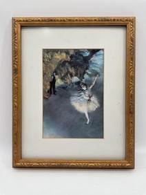 Ballet Rehearsal After Edgar Degas Lithograph