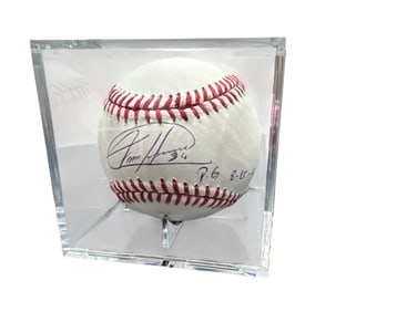 Felix Hernandez Autographed Major League Baseball with Perfect Game Inscription