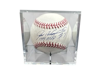 Ivan Rodriguez Signed Rawlings Official Major League Baseball with JSA