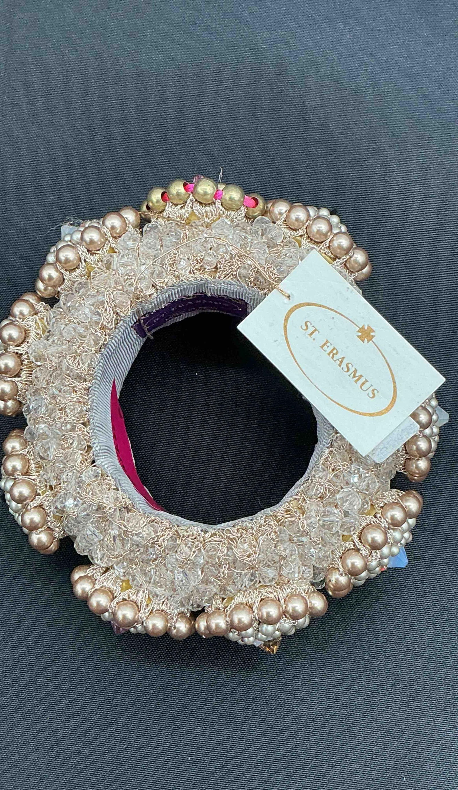 St. Erasmus Beaded Statement Bracelet - 5